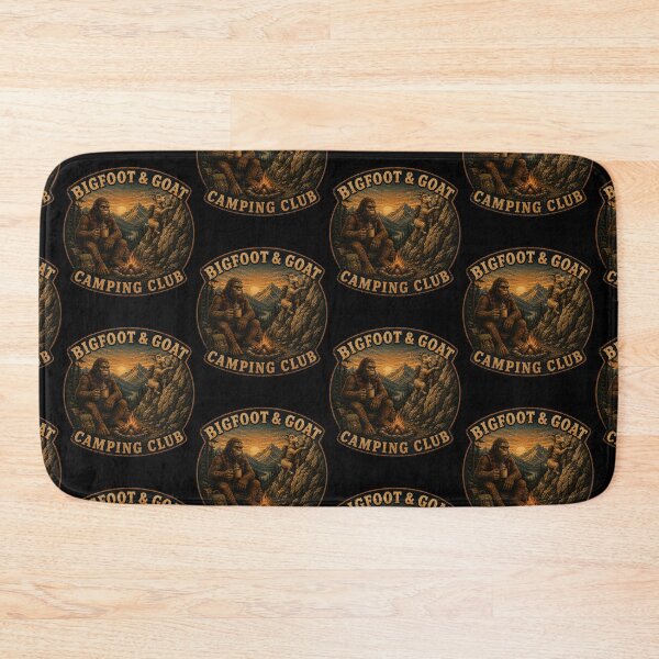 Item preview, Bigfoot & Goat Camping Club – Mountain Climber designed and sold by NicheBloom.