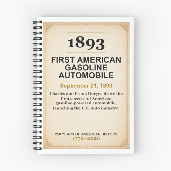 Item preview, America 250 | First American Gasoline Automobile | 1893 designed and sold by ariksworld.