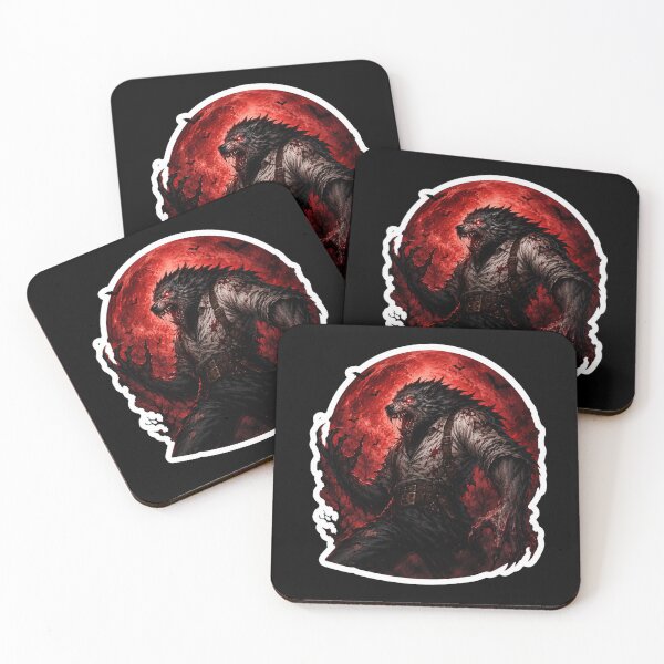 Item preview, Werewolf Halloween Art – Dark Wolf Monster Horror Design designed and sold by SMARTKIT  DESIGNAGENCY.