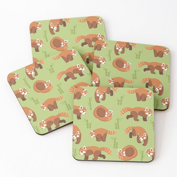 Item preview, Red Panda Pattern  designed and sold by JellyBeeJ.