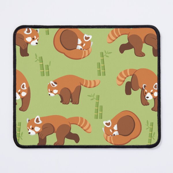 Item preview, Red Panda Pattern designed and sold by JellyBeeJ.