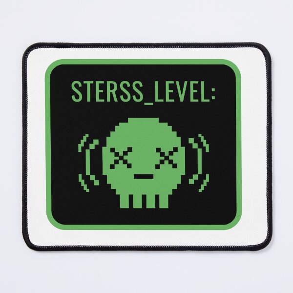 Item preview, High Stress Level Programmer Pixel Art designed and sold by StikerChuns.