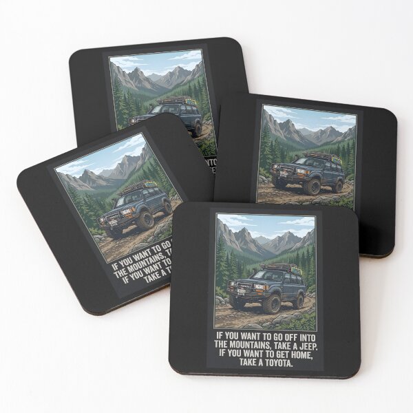 Item preview, Go off into the mountains 4x4 designed and sold by Mondayshine.