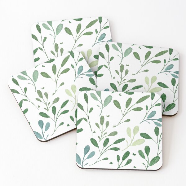 Item preview, Watercolor Green Botanical Seamless Pattern designed and sold by ManjulaKumari.
