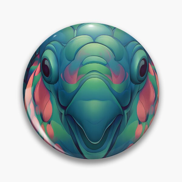 Item preview, Colorful Parrotfish Icon designed and sold by pumsquare.