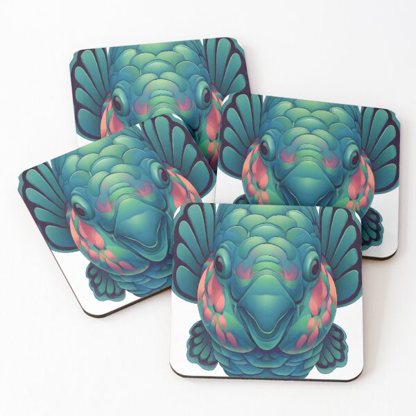 Item preview, Colorful Parrotfish Icon designed and sold by pumsquare.