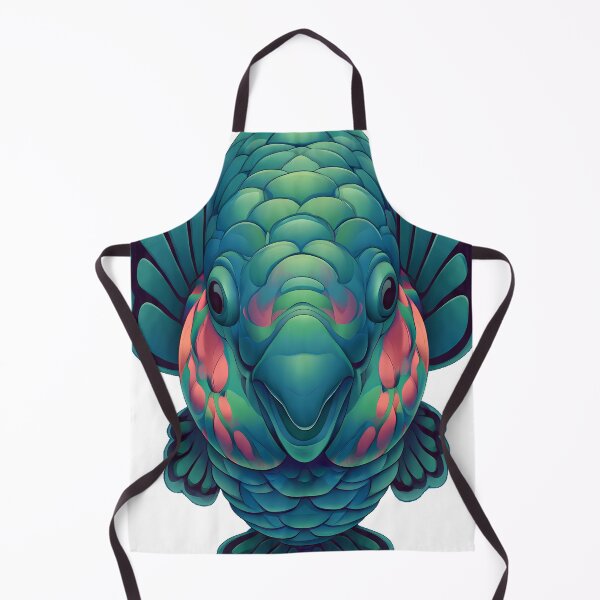 Item preview, Colorful Parrotfish Icon designed and sold by pumsquare.