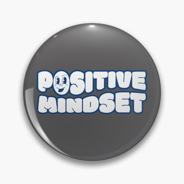 Item preview, Positive Mindset Retro Typography Design designed and sold by PrintandJoy.