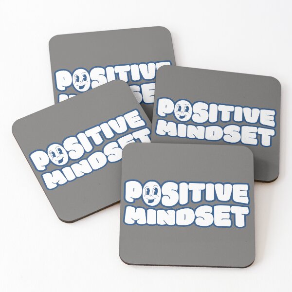 Item preview, Positive Mindset Retro Typography Design designed and sold by PrintandJoy.