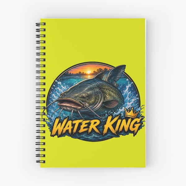 Item preview, Water King Catfish – Majestic Fishing Adventure Graphic Design designed and sold by Karszul.