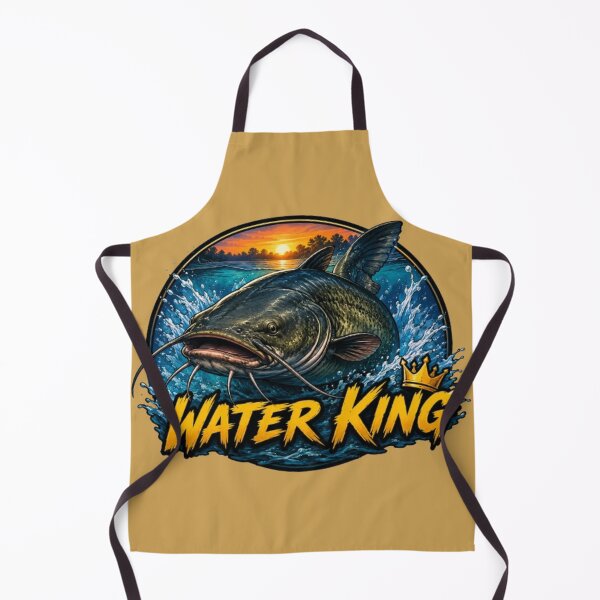 Item preview, Water King Catfish – Majestic Fishing Adventure Graphic Design designed and sold by Karszul.