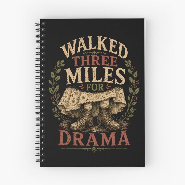 Item preview, Walked Three Miles For Drama Pride and Prejudice Muddy Boots Art designed and sold by Fenay Designs.
