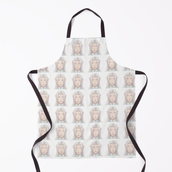 Item preview, Serene White Haired Elf Prince Portrait designed and sold by KaleChub.