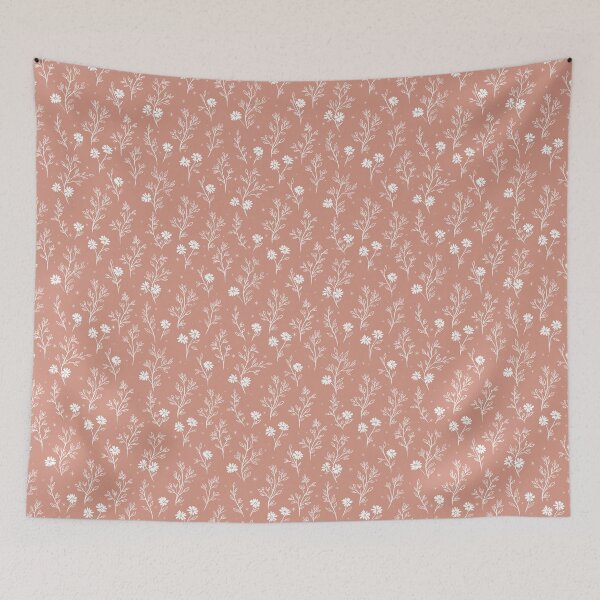 Item preview, Blush Wildflower Botanical Seamless Pattern designed and sold by Little Wimbly.