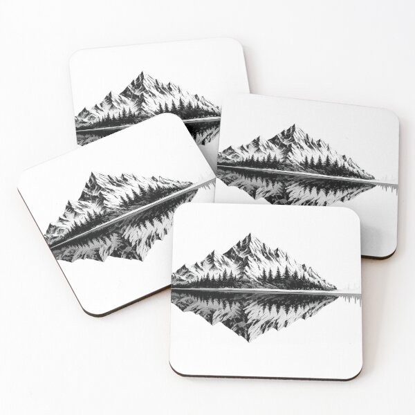 Item preview, mirror image of the mountains designed and sold by Brejko.