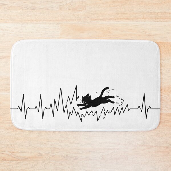 Item preview, ❤️ HEARTBEAT COLLECITON ❤️ - Heartbeat Cat - Interrupted by Zoomies designed and sold by WheelieGdArt.