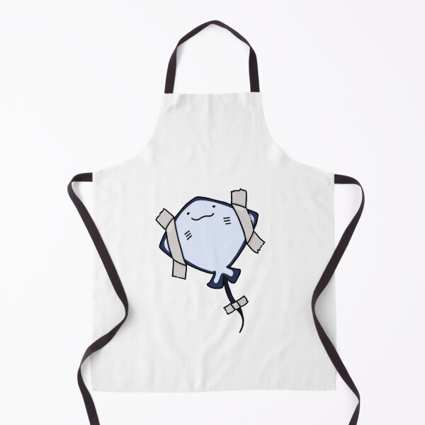 Aperçu de l'œuvre Raie bleue mignonne et kawaii créée et vendue par Sleepy-Town.