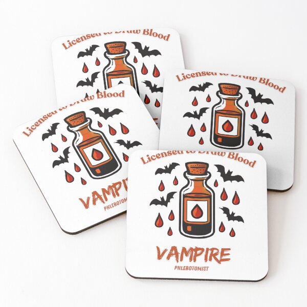 Item preview, Licensed To Draw Blood Vampire Phlebotomist designed and sold by fantasyy.