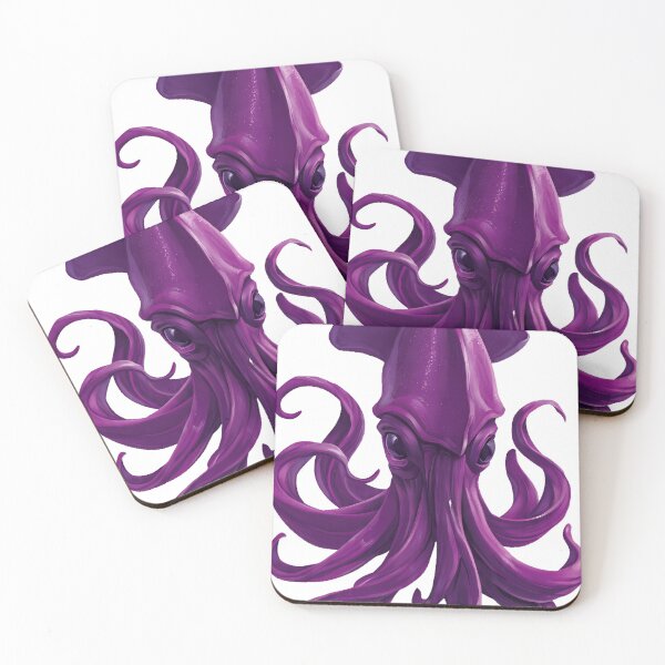 Item preview, Purple Squid Icon designed and sold by pumsquare.