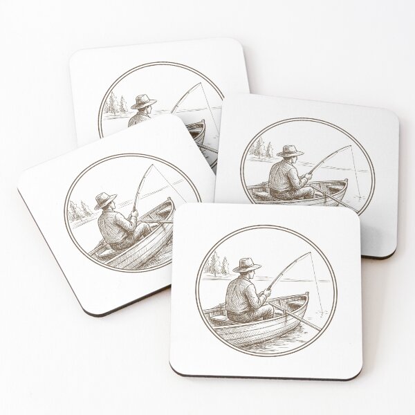 Item preview, Sketch Collection: "Fishing" designed and sold by HouseofRome.