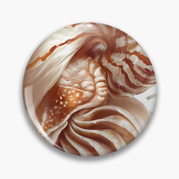 Item preview, Striped Nautilus Icon designed and sold by pumsquare.