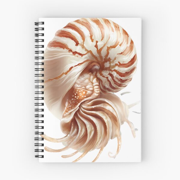 Item preview, Striped Nautilus Icon designed and sold by pumsquare.