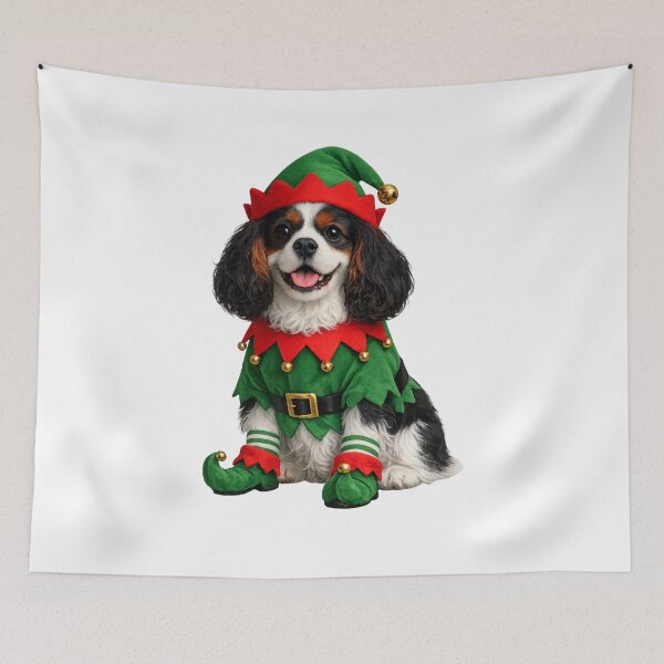 Item preview, Christmas Elf Tri Cavalier designed and sold by SpottyRainbow.