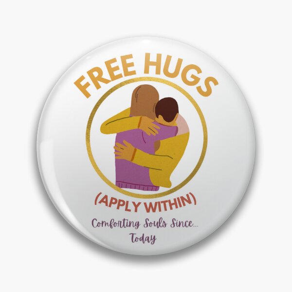 Item preview, Free Hugs Apply Within Retro Graphic Tee designed and sold by Iambuzze.