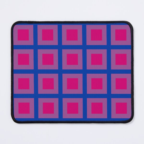 Item preview, Bisexual Pride Geometric Square Pattern designed and sold by SweetLilith.