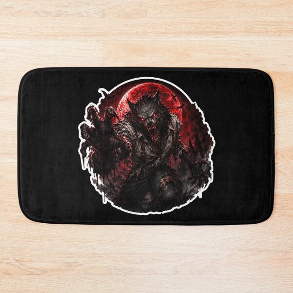 Item preview, Werewolf Halloween Art – Dark Wolf Monster Horror Design designed and sold by SMARTKIT  DESIGNAGENCY.