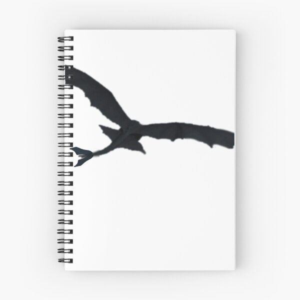 Item preview, Black dragon flying  designed and sold by meowdy-there.