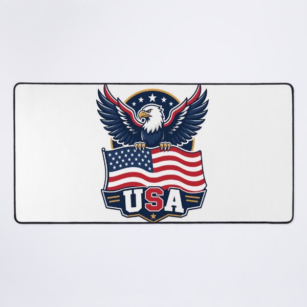 Item preview, American Eagle and Flag designed and sold by Irakalu.