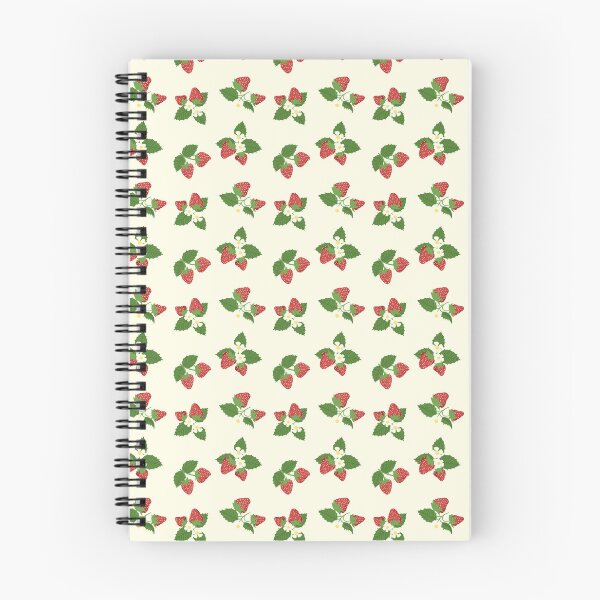 Item preview, Cute Red Strawberry Surface Pattern Repeatable designed and sold by eriscreates.
