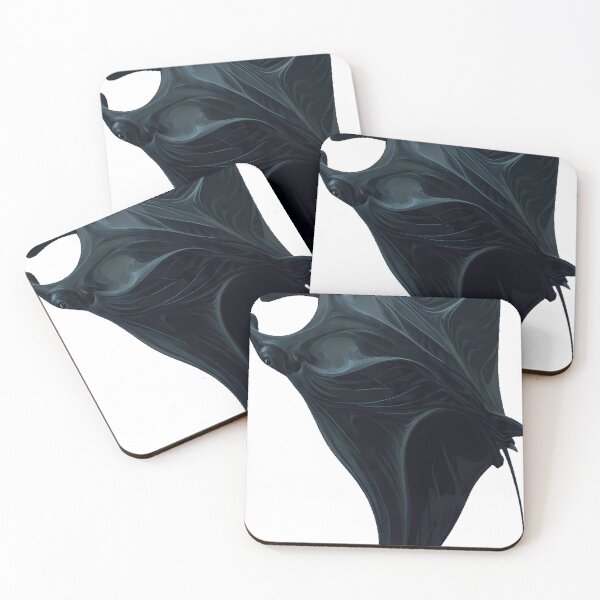 Item preview, Black Manta Ray Icon designed and sold by pumsquare.