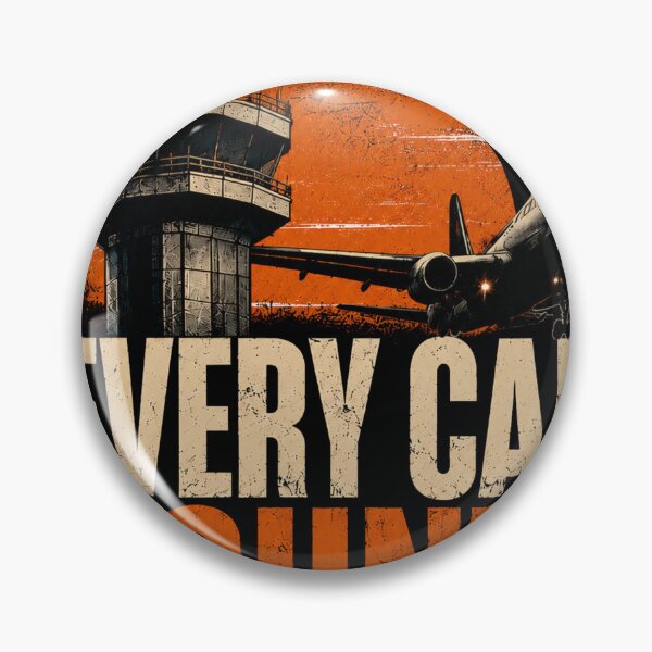Item preview, Every Call Counts Air Traffic Controller Aviation Control Tower ATC Graphic designed and sold by Rudinho102.