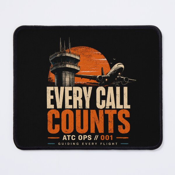 Item preview, Every Call Counts Air Traffic Controller Aviation Control Tower ATC Graphic designed and sold by Rudinho102.