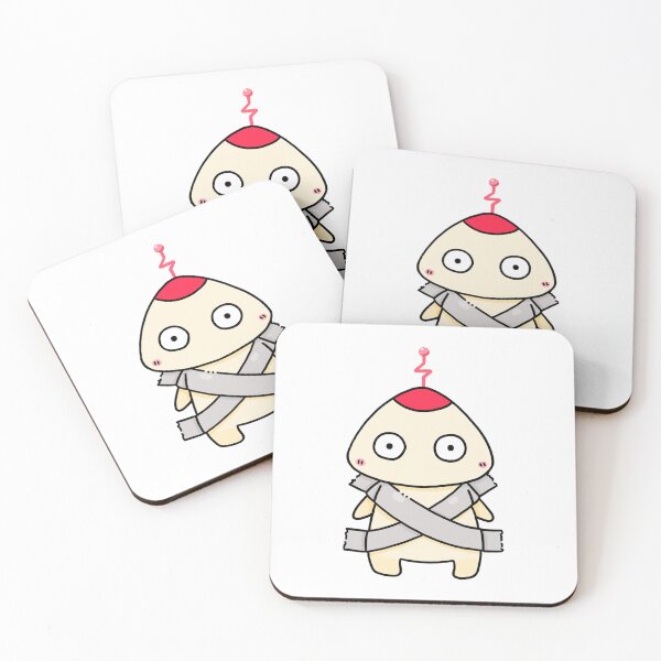 Item preview, Funny Kawaii Taped Alien Space Creature designed and sold by Sleepy-Town.