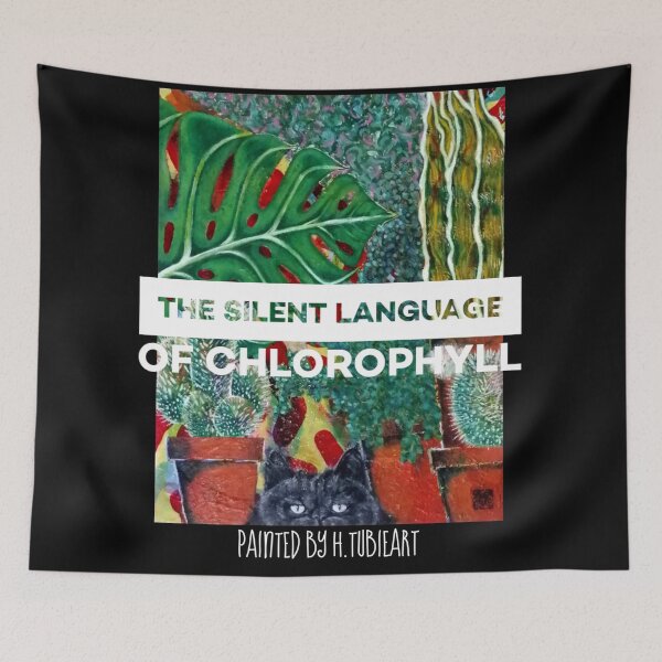 Item preview, The silent language of chlorophyll designed and sold by tubieArtDesign.
