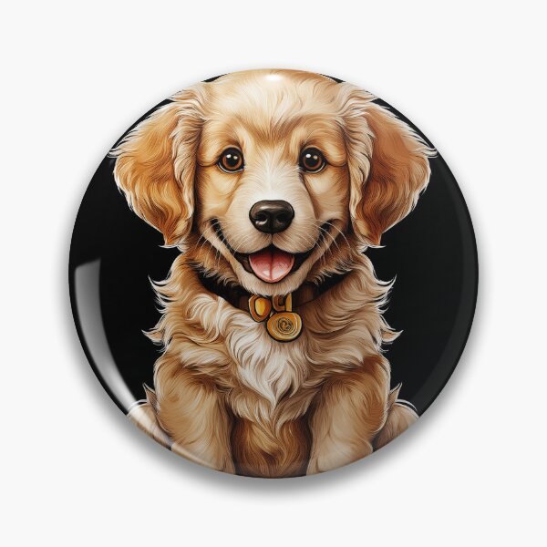 Item preview, Golden Retriever Puppy Spirit designed and sold by RockitBaby.