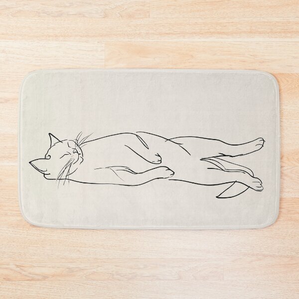 Item preview, Relaxed Sleeping Cat  designed and sold by lautir.
