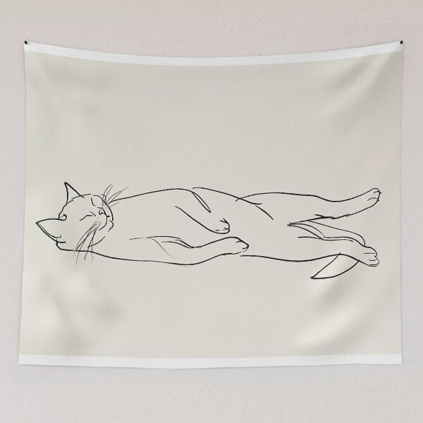 Item preview, Relaxed Sleeping Cat  designed and sold by lautir.