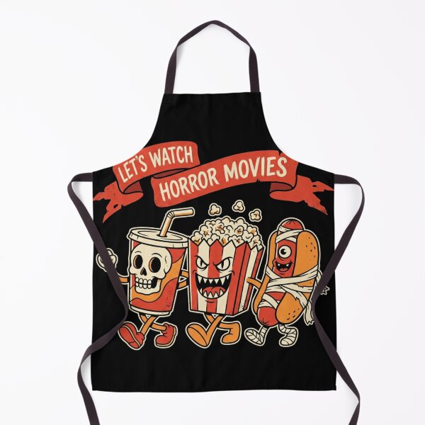 Item preview, Let's Watch Horror Movies Halloween Snack Shirt designed and sold by TeNovaStudio.