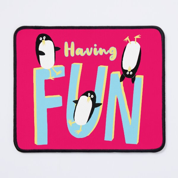 Item preview, Penguins Having Fun! Cute Illustration By Artist Carla Daly designed and sold by Carla Daly.