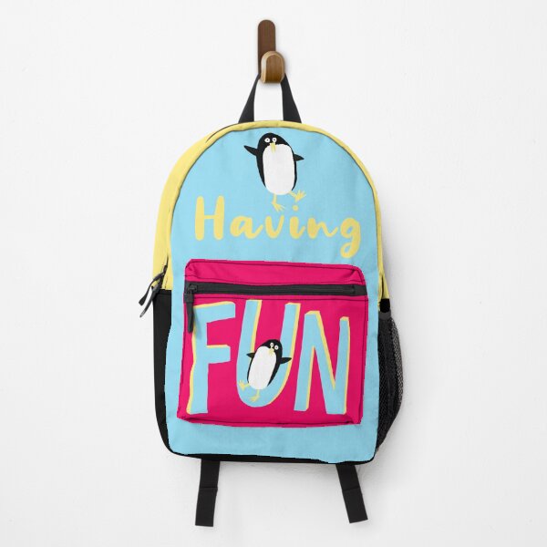 Item preview, Penguins Having Fun! Cute Illustration By Artist Carla Daly designed and sold by Carla Daly.