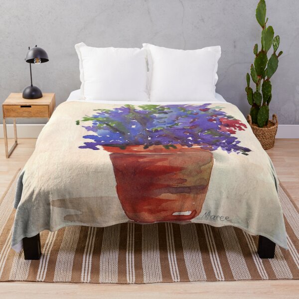Item preview, Hyacinths in Terracotta pot designed and sold by Maree Clarkson .
