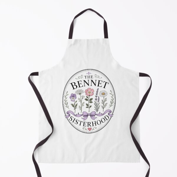Item preview, The Bennet Sisterhood Pride and Prejudice Floral Emblem designed and sold by Fenay Designs.