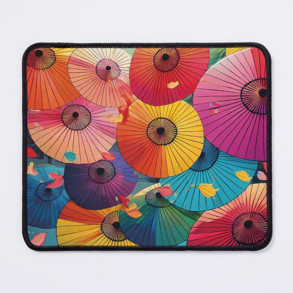 Item preview, Beautiful colorful Japanese umbrella art designed and sold by Photopat.