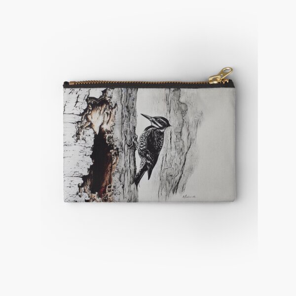 Item preview, A Woodpecker clinging to tree bark, Birds in Motion designed and sold by CDC40.