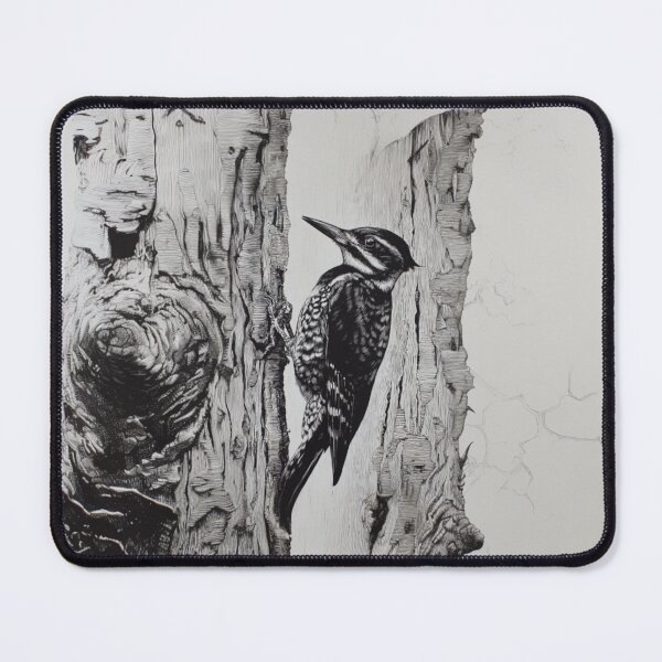 Item preview, A Woodpecker clinging to tree bark, Birds in Motion designed and sold by CDC40.