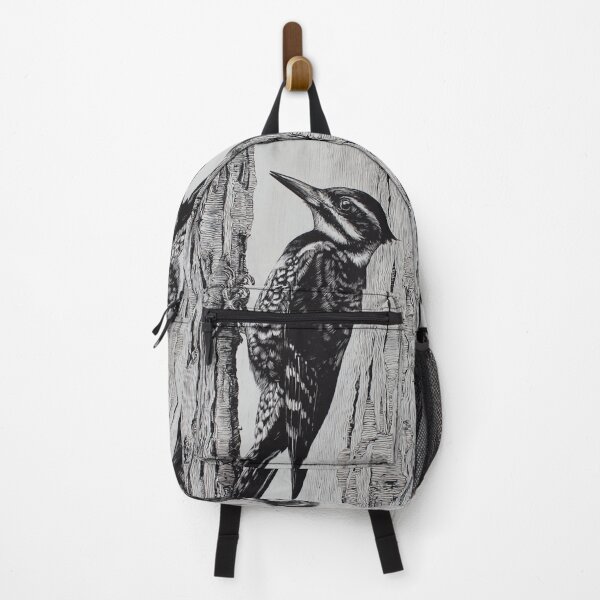 Item preview, A Woodpecker clinging to tree bark, Birds in Motion designed and sold by CDC40.